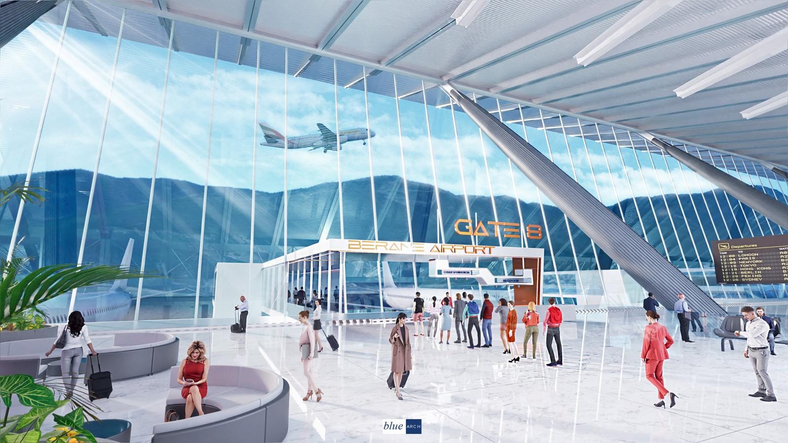 Berane Airport Terminal – Gate 8