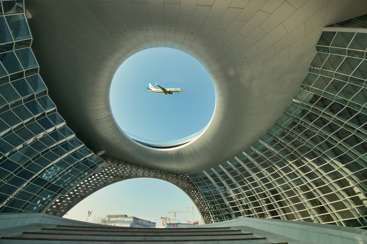 Modern airport architecture